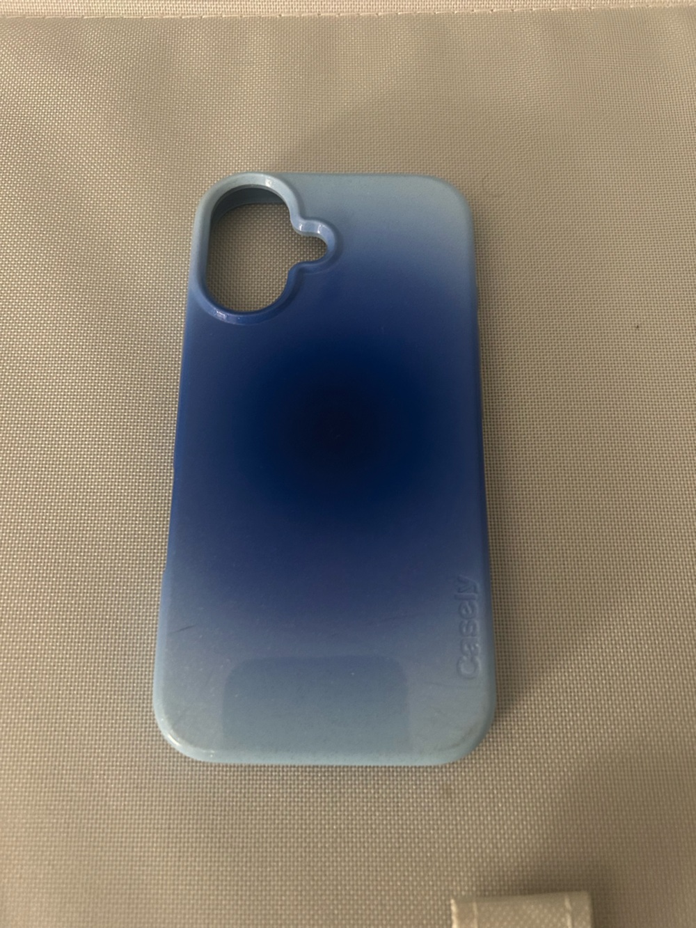 Blue Gradient Phone Case - Protective Slim Cover iPhone 16